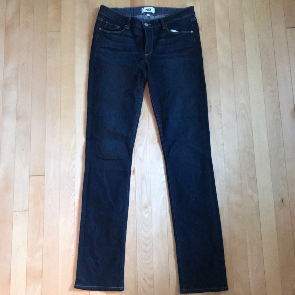 Paige skyline straight denim